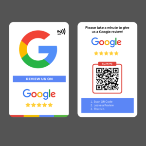 Premium NFC Google Review Card