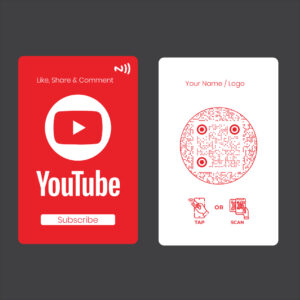 Premium NFC YouTube Card